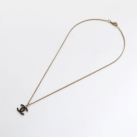 シャネル CHANEL ココマーク ネックレス ゴールド WS22925