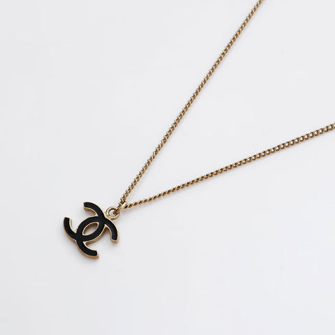 シャネル CHANEL ココマーク ネックレス ゴールド WS22925