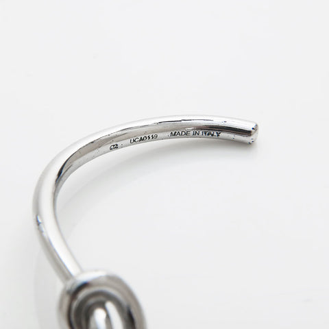 CELINE Knot Bangle bracelet Silver WS22928