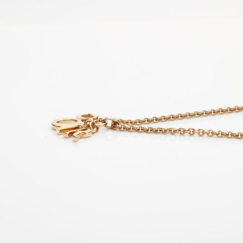 Christian Dior logo Necklace gold WS22930