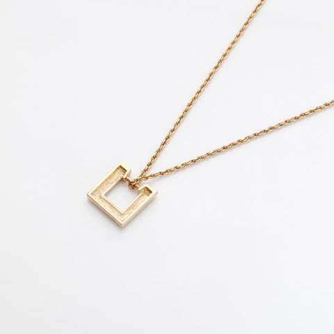 Christian Dior Rhinestone Necklace gold WS22932