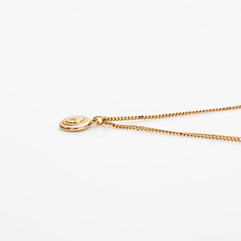 Christian Dior logo Necklace gold WS22933