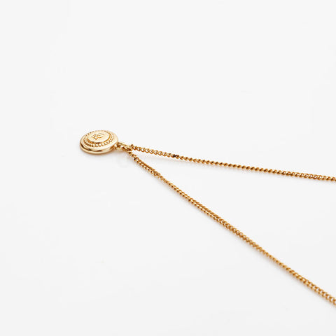 Christian Dior logo Necklace gold WS22933