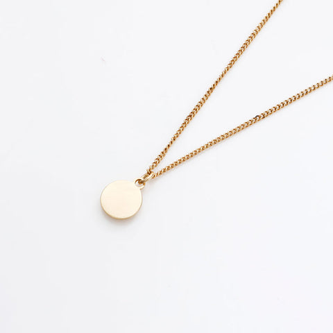 Christian Dior logo Necklace gold WS22933