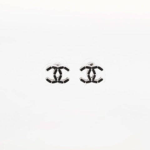 シャネル CHANEL 09A 2009年 ココマーク ピアス シルバー WS22939