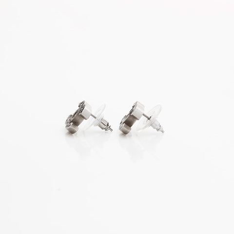 シャネル CHANEL 09A 2009年 ココマーク ピアス シルバー WS22939