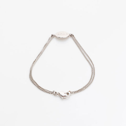 クリスチャンディオール Christian Dior ロゴ ブレスレット シルバー WS22940