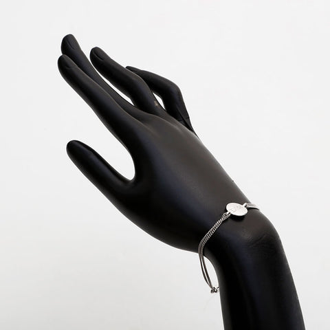 クリスチャンディオール Christian Dior ロゴ ブレスレット シルバー WS22940