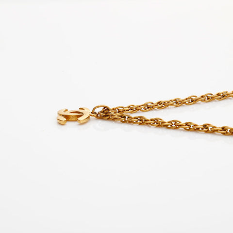 シャネル CHANEL ココマーク チェーン ネックレス ゴールド WS22941
