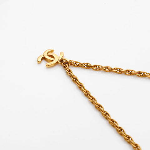 シャネル CHANEL ココマーク チェーン ネックレス ゴールド WS22941