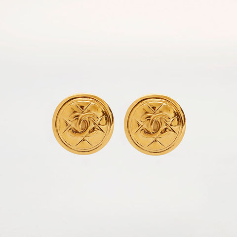 CHANEL COCO Mark Matrasse Earring gold WS22943