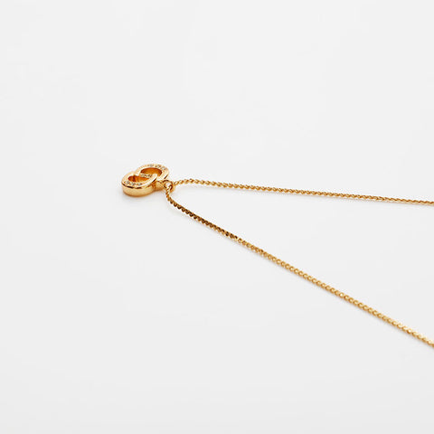 クリスチャンディオール Christian Dior CDロゴ ネックレス ゴールド WS22948