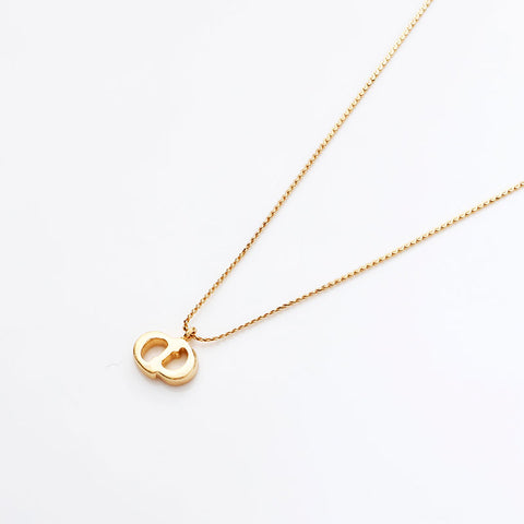 クリスチャンディオール Christian Dior CDロゴ ネックレス ゴールド WS22948