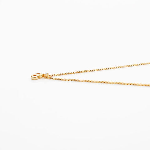Christian Dior CD logo Necklace gold WS22949