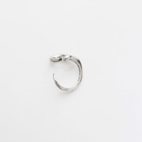 TIFFANY&Co. No. 14 Open Heart Ring Silver WS22953