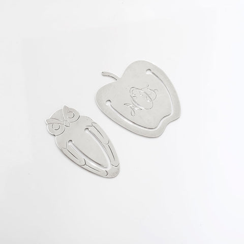 TIFFANY&Co. Owl and Apple 2-Piece Bookmark Set Other accessories Silver WS22954