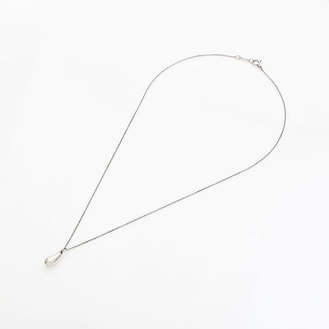 TIFFANY&Co. teardrop Necklace Silver WS22956