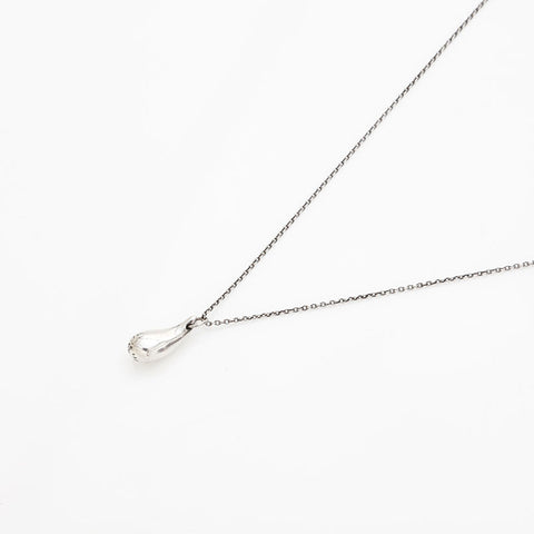 TIFFANY&Co. teardrop Necklace Silver WS22956