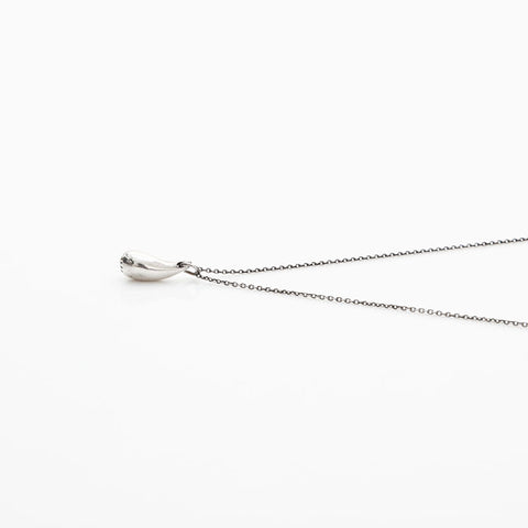 TIFFANY&Co. teardrop Necklace Silver WS22956