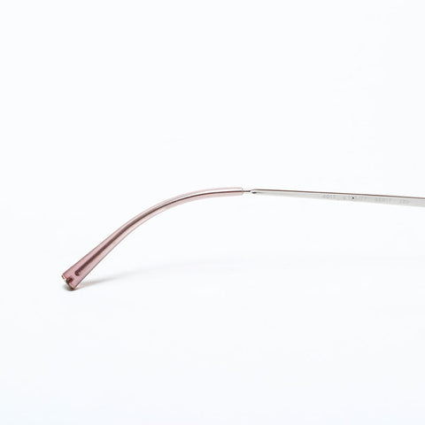 CHANEL Rimless Gradient Lens Mini COCO Mark sunglasses Silver WS22960