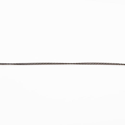 CHANEL B10C 2010 2way COCO Mark Pearl Necklace black WS22969