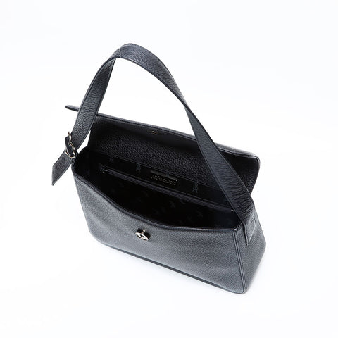 YVES SAINT LAURENT leather Shoulder Bag black WS22971