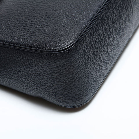 YVES SAINT LAURENT leather Shoulder Bag black WS22971