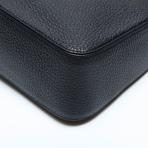 YVES SAINT LAURENT leather Shoulder Bag black WS22971