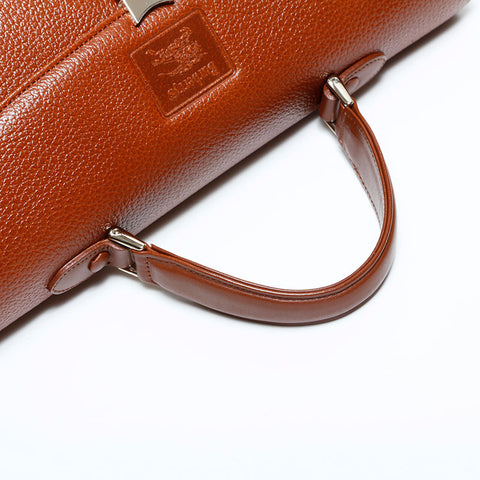 BURBERRY leather Handbag Brown WS22976
