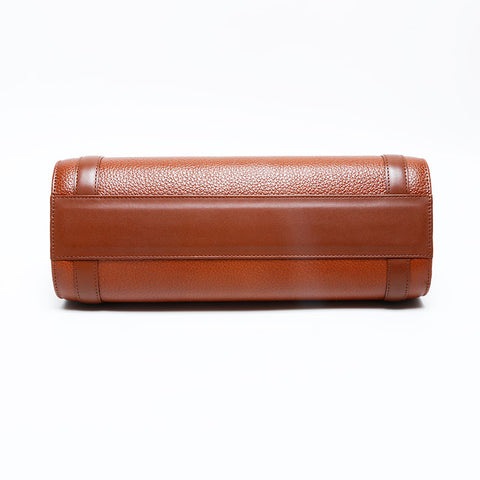 BURBERRY leather Handbag Brown WS22976