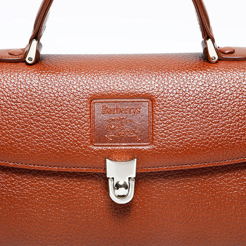 BURBERRY leather Handbag Brown WS22976