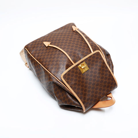 CELINE Macadam Backpack  Daypack Brown WS22979