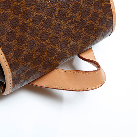 CELINE Macadam Backpack  Daypack Brown WS22979