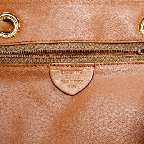 CELINE Macadam Backpack  Daypack Brown WS22979