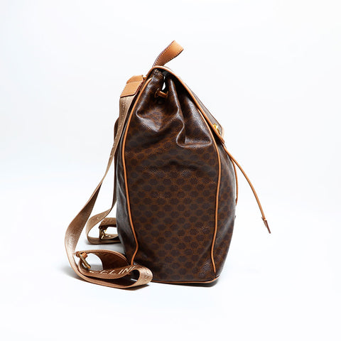 CELINE Macadam Backpack  Daypack Brown WS22979