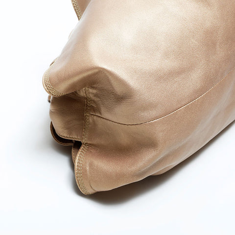 LOEWE Nappa Aire Leather Handbag gold WS22981