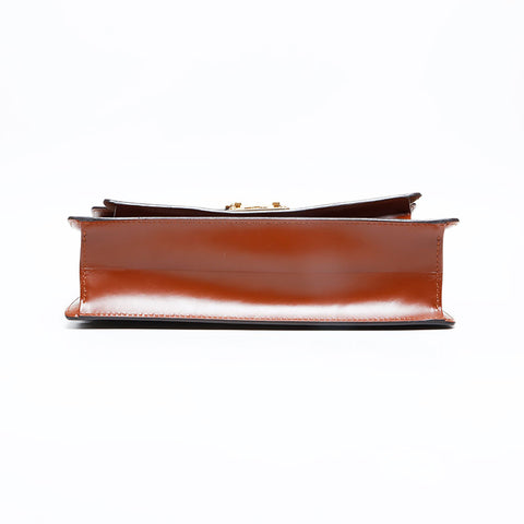 LOUIS VUITTON 2003 Monogram Monceau Shoulder Bag Brown WS22983