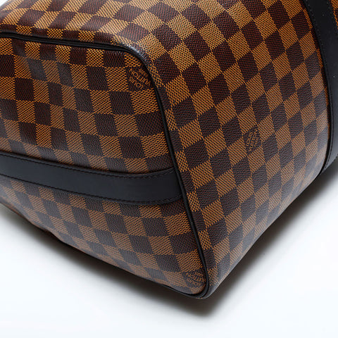 LOUIS VUITTON 2016 Keepall Bandouliere 45 Chapman Brothers Shoulder Bag Brown WS22985