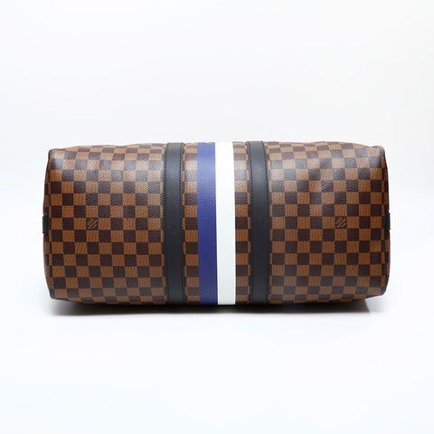 LOUIS VUITTON 2016 Keepall Bandouliere 45 Chapman Brothers Shoulder Bag Brown WS22985