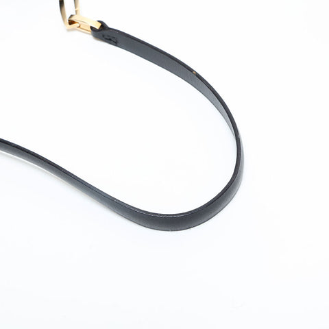 LOEWE leather Shoulder Bag black WS22989