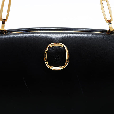 LOEWE leather Shoulder Bag black WS22989