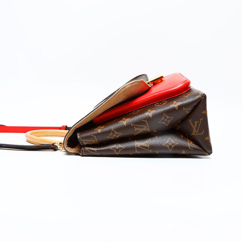 LOUIS VUITTON 2017 Monogram Marignan Coquelicot Shoulder Bag Shoulder Bag Brown WS22990