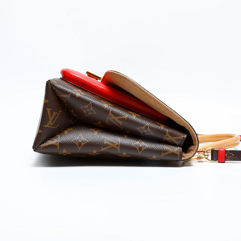 LOUIS VUITTON 2017 Monogram Marignan Coquelicot Shoulder Bag Shoulder Bag Brown WS22990