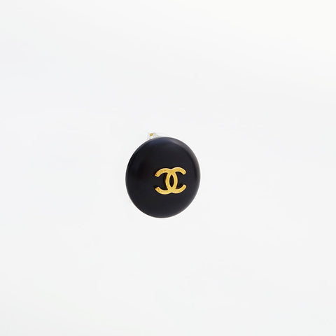 CHANEL COCO Mark 94P 1994 Earring black WS22995