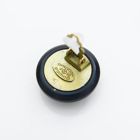 CHANEL COCO Mark 94P 1994 Earring black WS22995
