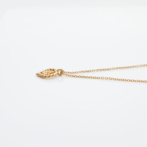 Christian Dior Logo heart Necklace gold WS22996