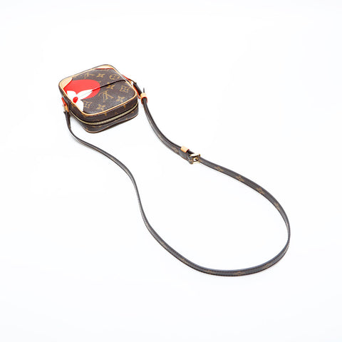 LOUIS VUITTON 2020 Monogram Game On Monogram Panam Set Shoulder Bag Brown WS23001