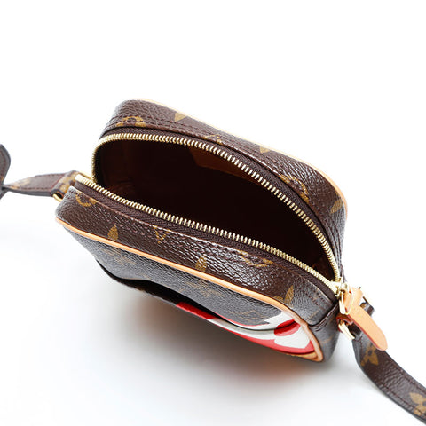 LOUIS VUITTON 2020 Monogram Game On Monogram Panam Set Shoulder Bag Brown WS23001