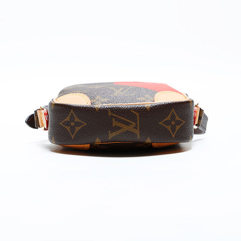 LOUIS VUITTON 2020 Monogram Game On Monogram Panam Set Shoulder Bag Brown WS23001