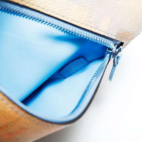 LOUIS VUITTON 2017 Monogram Celty Metis Pochette Shoulder Bag blue WS23002